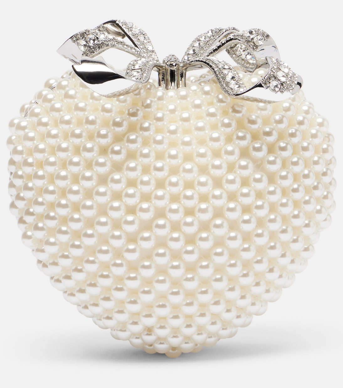 Мини-клатч Heart Mini, украшенный искусственным жемчугом Self-Portrait, кремовый
Мини-клатч Heart Mini, украшенный искусственным жемчугом Self-Portrait, кремовый