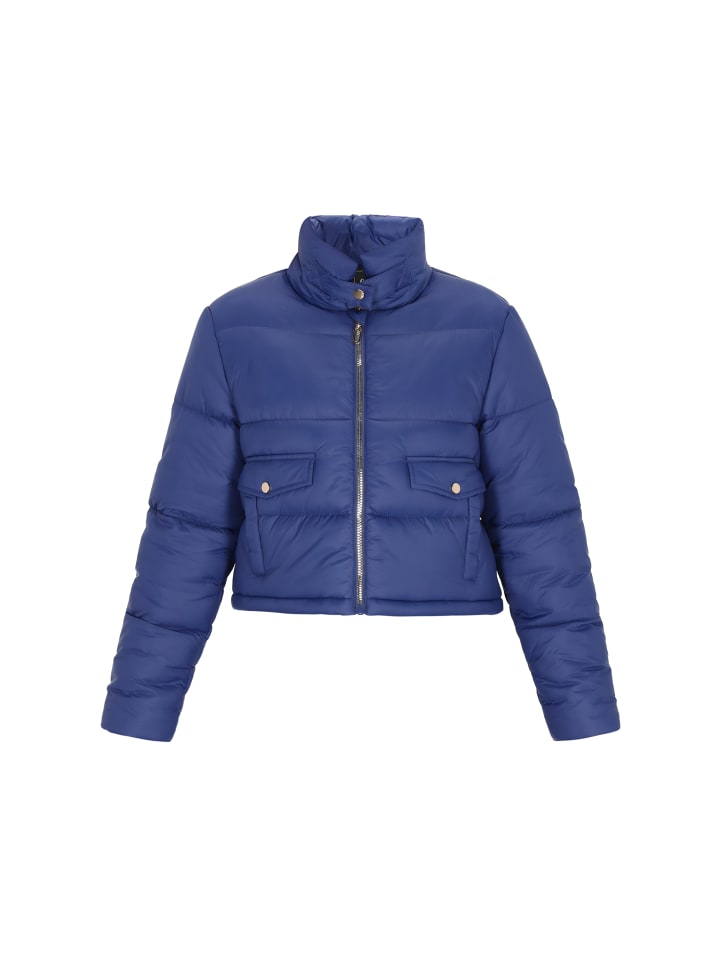 Женская куртка темно-синего цвета faina
Женская куртка темно-синего цвета faina