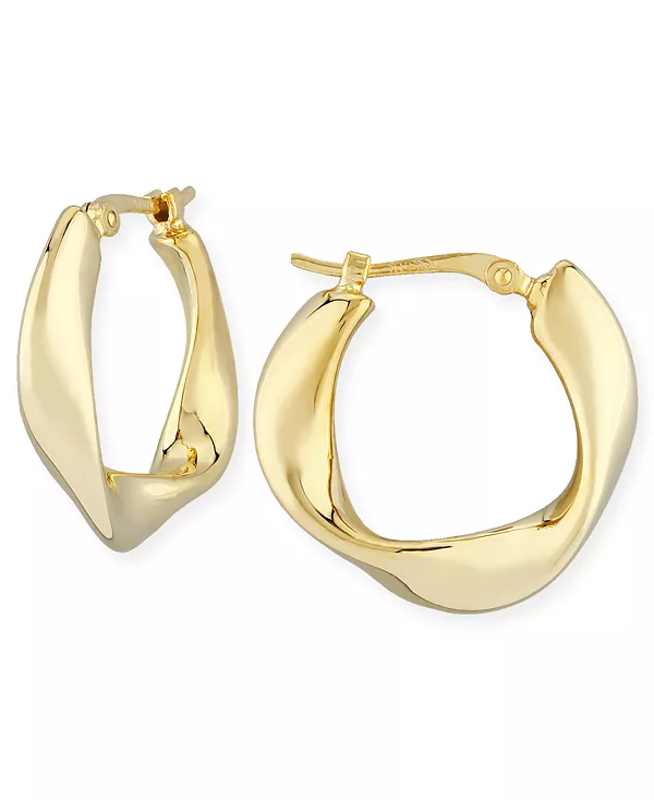 Плоские серьги-кольца в форме спирали из 14-каратного золота Macy'S, gold
Плоские серьги-кольца в форме спирали из 14-каратного золота Macy'S, gold