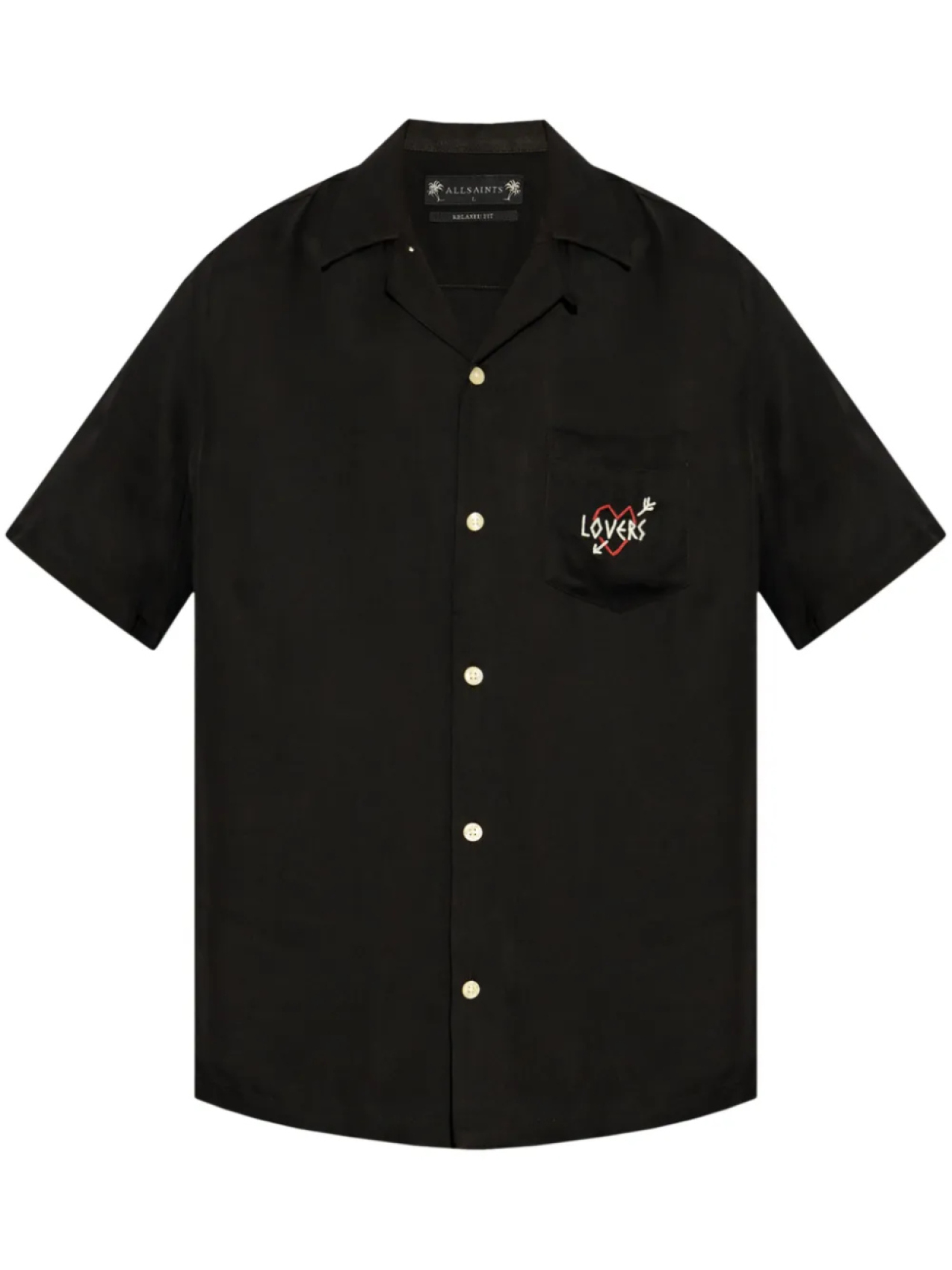 Рубашка AllSaints Lovers, черный
Рубашка AllSaints Lovers, черный