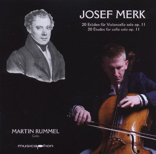 CD диск Merk / Rummel: 20 Etudes for Cello Solo Op 11
CD диск Merk / Rummel: 20 Etudes for Cello Solo Op 11