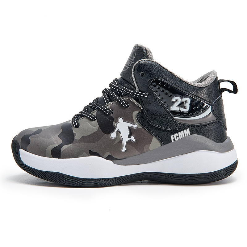 Дышащие баскетбольные кроссовки для детей FCMM, черный/серый
Дышащие баскетбольные кроссовки для детей FCMM, черный/серый