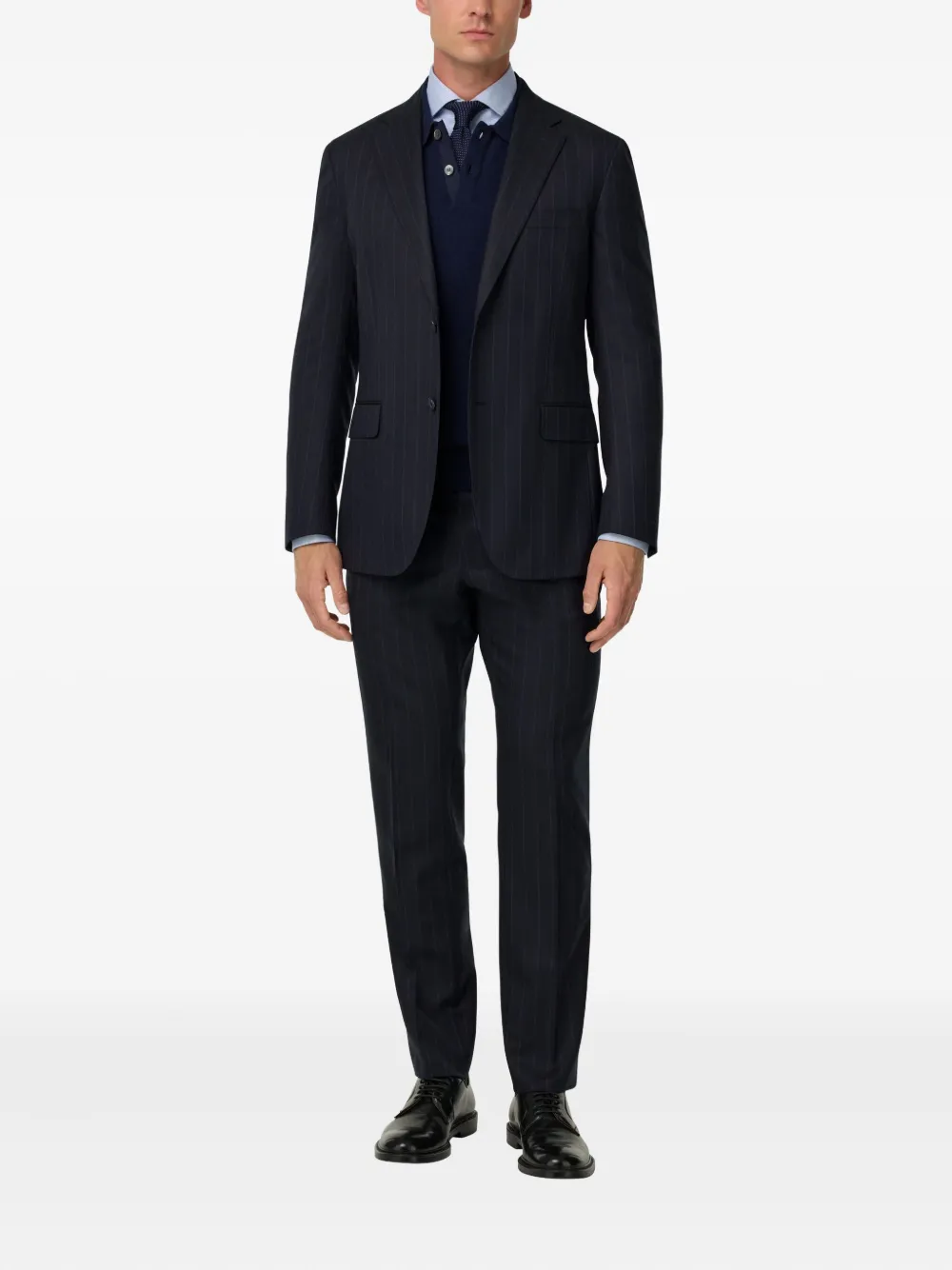 Полосатый костюм с карманами Boggi Milano, синий
Полосатый костюм с карманами Boggi Milano, синий