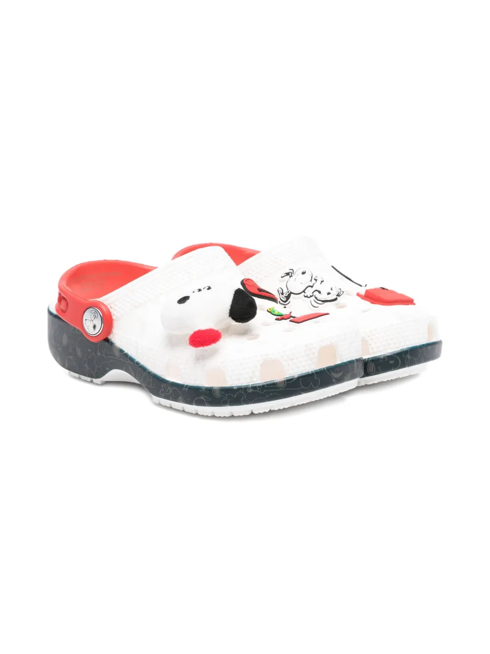 Клоги Classic из коллаборации с Peanuts Crocs Kids, белый
Клоги Classic из коллаборации с Peanuts Crocs Kids, белый