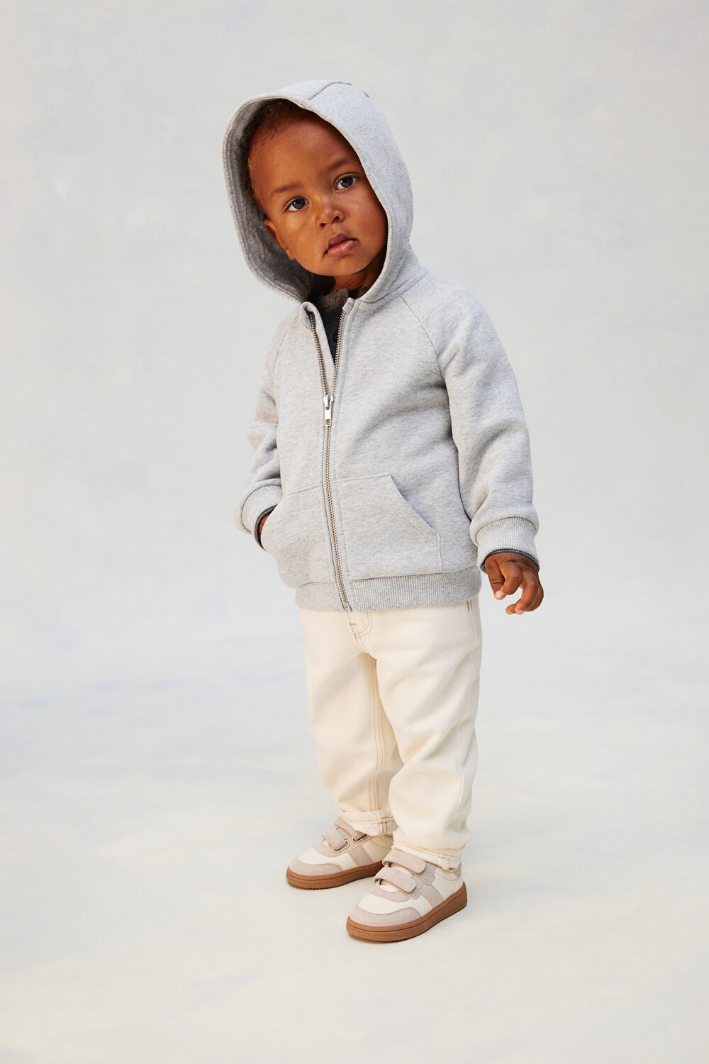 Толстовка на молнии H&M, серый
Толстовка на молнии H&M, серый