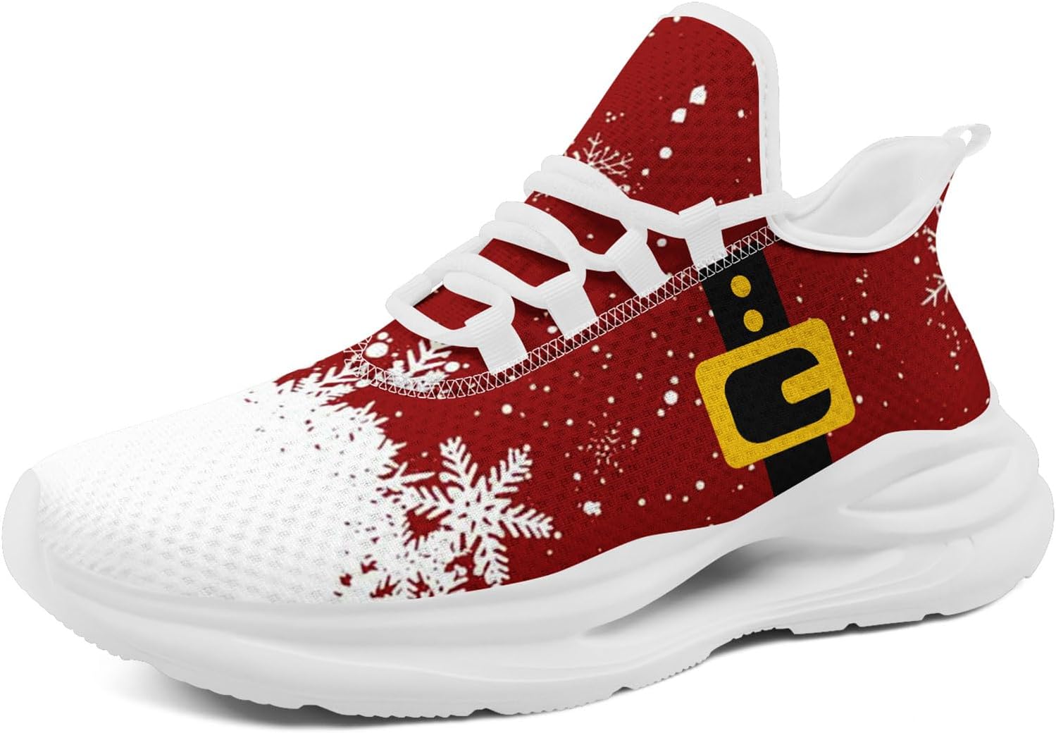 Унисекс легкие кроссовки на Рождество с принтом Санта-Клауса, праздничные беговые кроссовки для мужчин и женщин Awsole, белый/черный/красный/оранжевый
Унисекс легкие кроссовки на Рождество с принтом Санта-Клауса, праздничные беговые кроссовки для мужчин и женщин Awsole, белый/черный/красный/оранжевый
