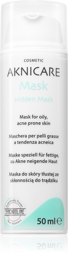 Маска для лица Aknicare Mask для жирной, склонной к акне кожи Synchroline, 50 мл
Маска для лица Aknicare Mask для жирной, склонной к акне кожи Synchroline, 50 мл