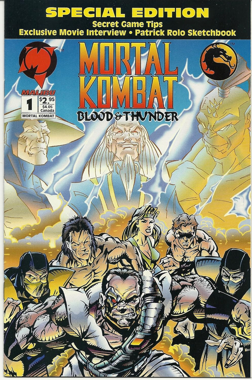 Mortal Kombat: Blood & Thunder, Special Edition #1 (November 1994) (Malibu Comics)
Mortal Kombat: Blood & Thunder, Special Edition #1 (November 1994) (Malibu Comics)