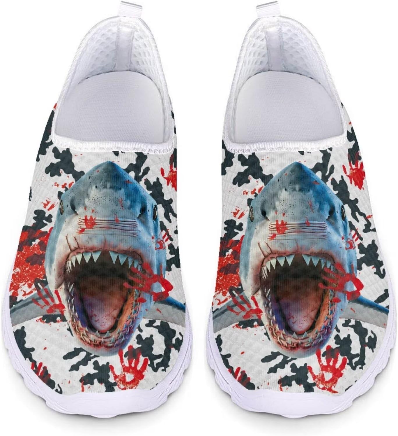 Кроссовки женские Forchrinse с принтом «корова», обувь без шнурков, милые повседневные кроссовки для ходьбы и бега, легкие, Shark
Кроссовки женские Forchrinse с принтом «корова», обувь без шнурков, милые повседневные кроссовки для ходьбы и бега, легкие, Shark