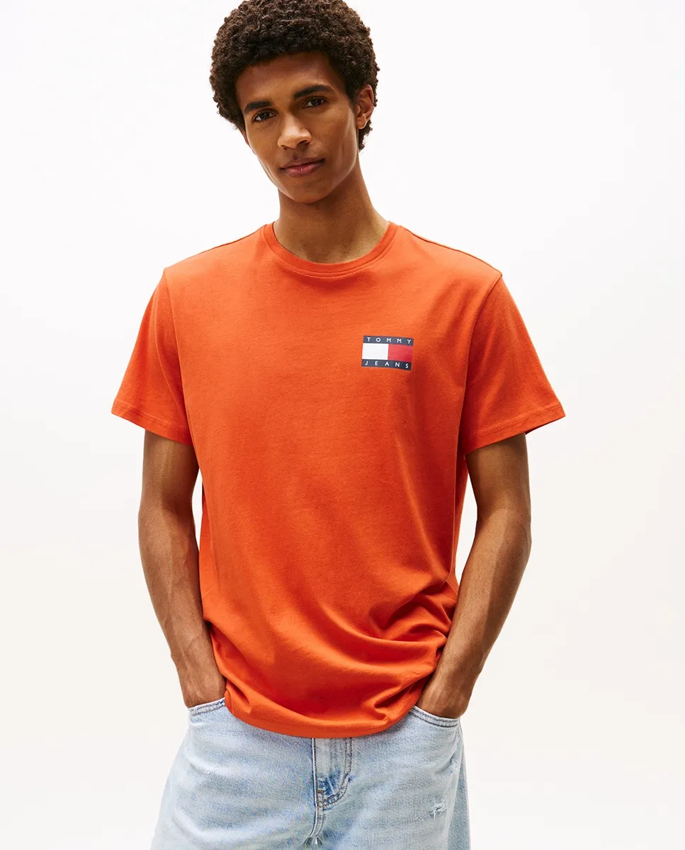 Мужская футболка slim fit с коротким рукавом Tommy Jeans, оранжевый
Мужская футболка slim fit с коротким рукавом Tommy Jeans, оранжевый