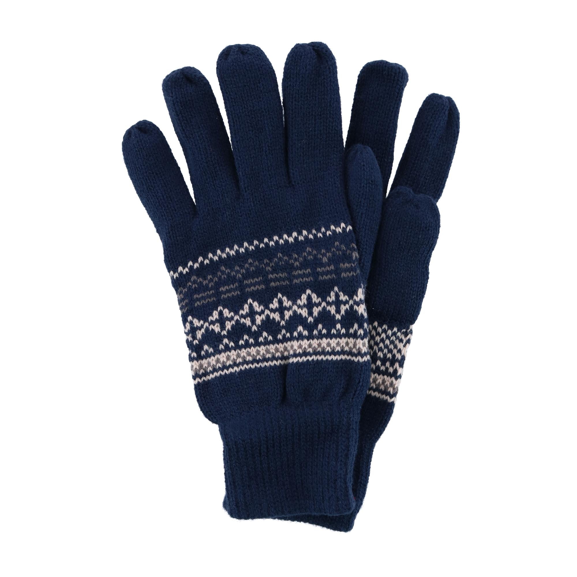 Перчатки мужские вязаные зимние CTM, темно-синий
Перчатки мужские вязаные зимние CTM, темно-синий