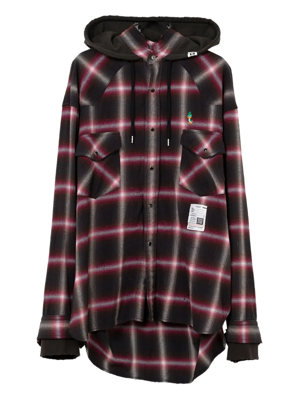 Худи в клетку Maison Mihara Yasuhiro, красный
Худи в клетку Maison Mihara Yasuhiro, красный