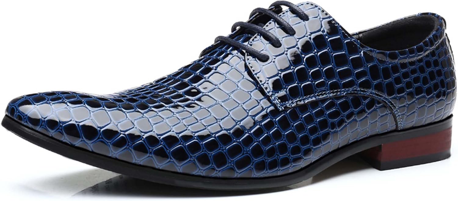 Мужские оксфорды Классические туфли с шнуровкой для деловой повседневной носки Формальные туфли с антискользящей подошвой Удобная обувь для ходьбы Офисная форма Банкет Свадьбы Костюмы Платья Generic, синий
Мужские оксфорды Классические туфли с шнуровкой для деловой повседневной носки Формальные туфли с антискользящей подошвой Удобная обувь для ходьбы Офисная форма Банкет Свадьбы Костюмы Платья Generic, синий