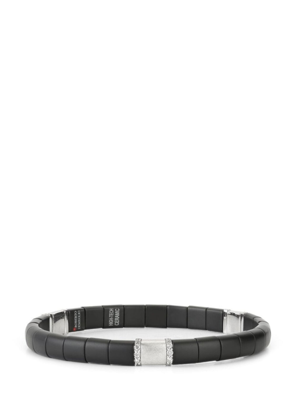 Браслет из белого золота с бриллиантами и керамикой Roberto Demeglio, белый
Браслет из белого золота с бриллиантами и керамикой Roberto Demeglio, белый