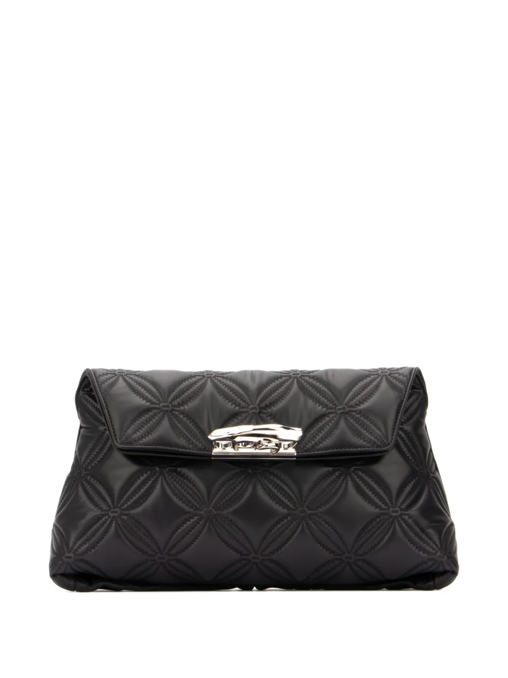 Большой клатч Alexander McQueen, черный 
Большой клатч Alexander McQueen, черный