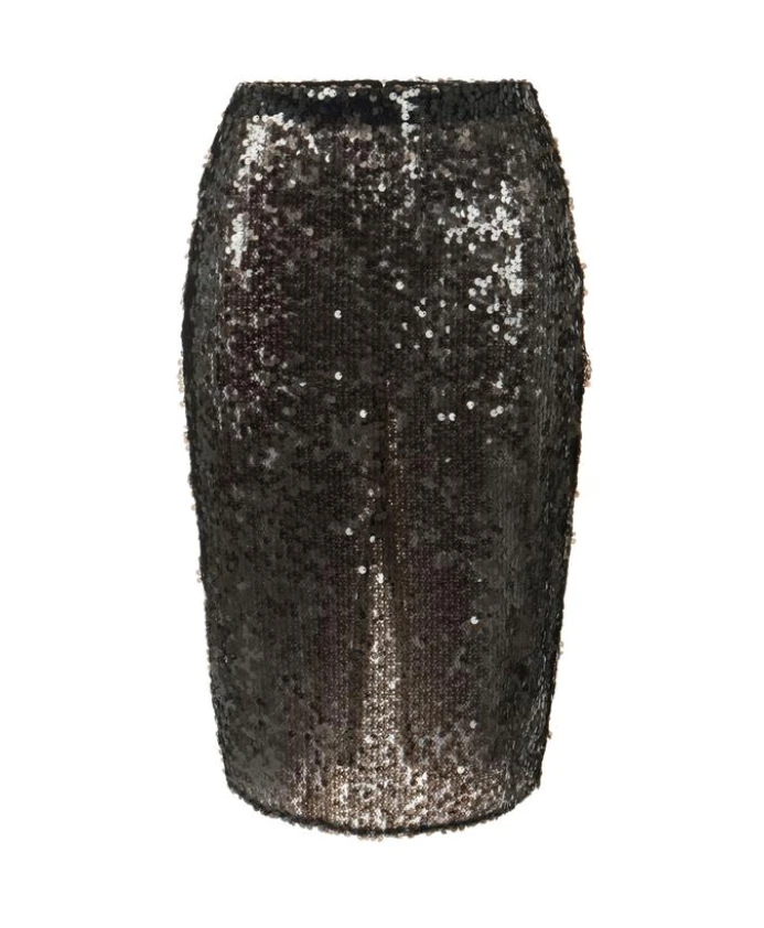 Юбка с пайетками Elisabetta Franchi, черный
Юбка с пайетками Elisabetta Franchi, черный