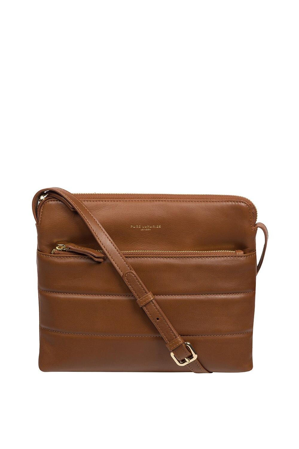 Сумка через плечо 'Finola' из кожи наппа Pure Luxuries London, коричневый
Сумка через плечо 'Finola' из кожи наппа Pure Luxuries London, коричневый