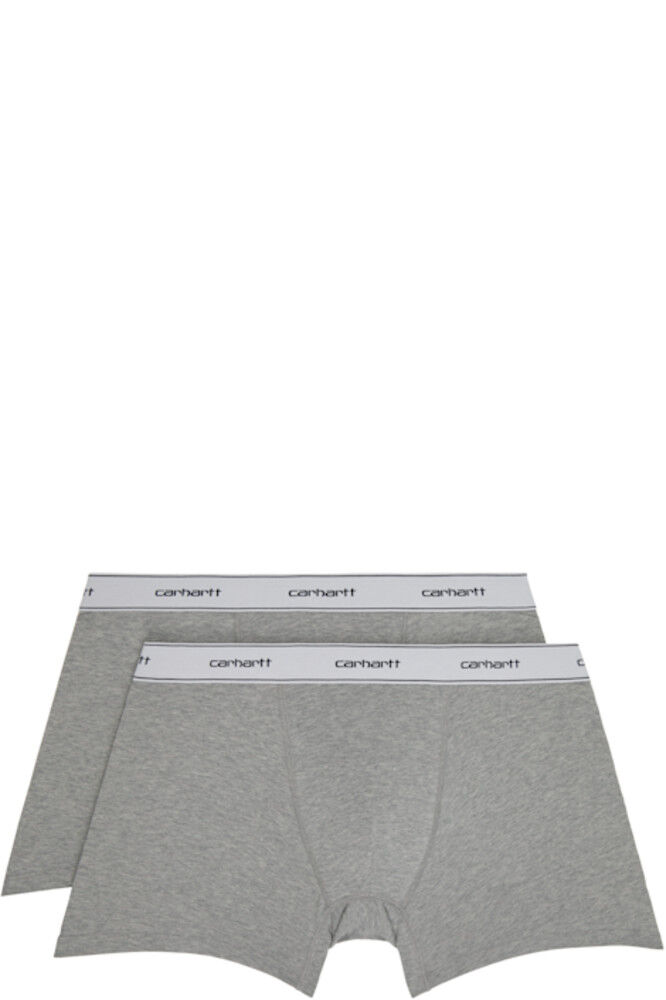 Двойная упаковка серых хлопковых трусов-боксеров Carhartt Work In Progress
Двойная упаковка серых хлопковых трусов-боксеров Carhartt Work In Progress