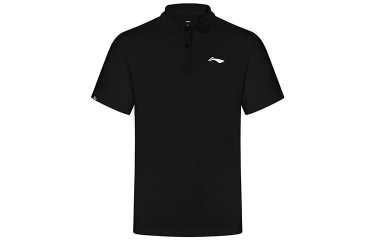 Рубашка поло унисекс черная Lining, черный
Рубашка поло унисекс черная Lining, черный