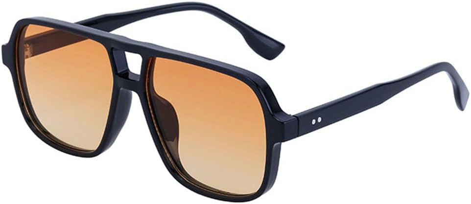 Ретро солнцезащитные очки с двойной перемычкой для женщин, градиентные солнцезащитные очки UV400, модные солнцезащитные очки для мужчин с заклепками MUTYNE, Black Orange
Ретро солнцезащитные очки с двойной перемычкой для женщин, градиентные солнцезащитные очки UV400, модные солнцезащитные очки для мужчин с заклепками MUTYNE, Black Orange