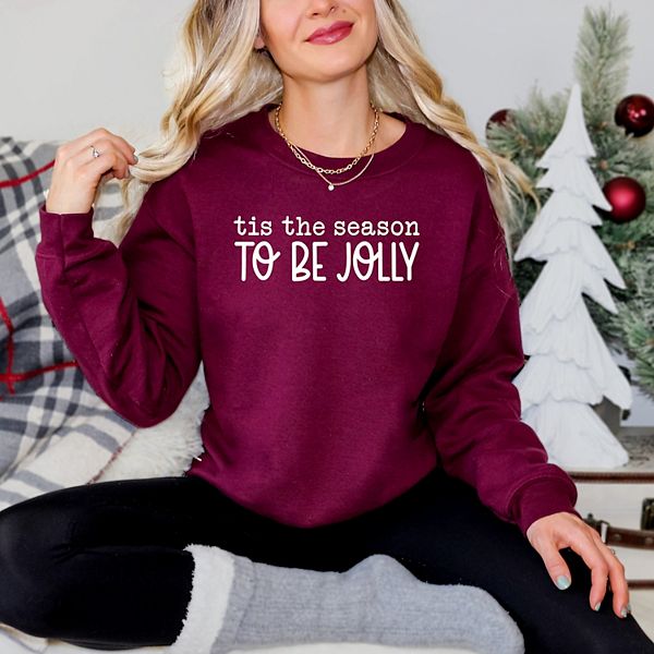 Свитшот "Tis the season to be jolly" Simply Sage Market, Maroon
Свитшот "Tis the season to be jolly" Simply Sage Market, Maroon