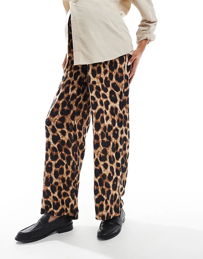 Mamalicious Maternity широкие брюки под живот в леопардовом стиле Mama.licious
Mamalicious Maternity широкие брюки под живот в леопардовом стиле Mama.licious