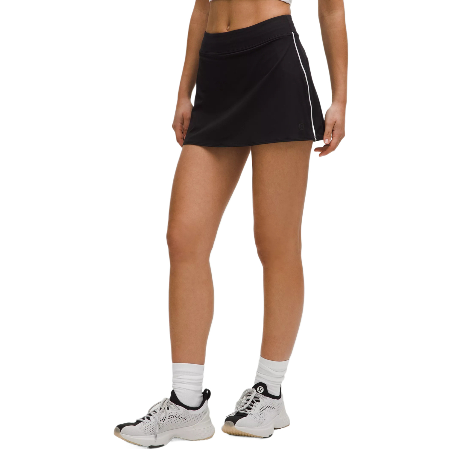 Lululemon Завышенные повседневные короткие юбки 2.5' Women's Black White
Lululemon Завышенные повседневные короткие юбки 2.5' Women's Black White