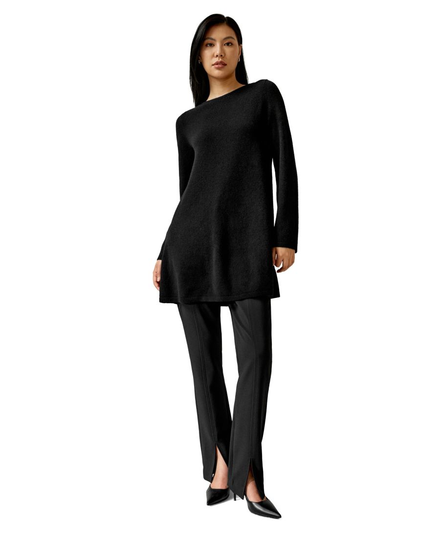 Женский кашемировый пуловер со съемным воротником-стойкой LILYSILK, Black
Женский кашемировый пуловер со съемным воротником-стойкой LILYSILK, Black