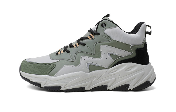 LPMX Высокие кроссовки для бега, цвет армейский зеленый, мужские
LPMX Высокие кроссовки для бега, цвет армейский зеленый, мужские