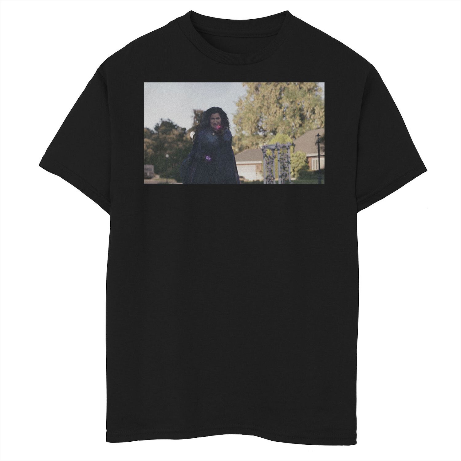 Футболка с рисунком Агаты Харкнесс Пауэрс для мальчиков 8–20 лет Marvel WandaVision Marvel
Футболка с рисунком Агаты Харкнесс Пауэрс для мальчиков 8–20 лет Marvel WandaVision Marvel