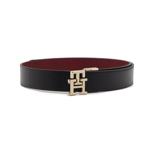 Двусторонний кожаный ремень с логотипом, версия 3.0 Tommy Hilfiger, бургунди
Двусторонний кожаный ремень с логотипом, версия 3.0 Tommy Hilfiger, бургунди