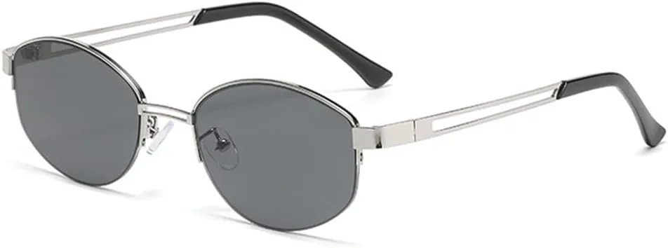 Солнцезащитные очки UV400 с овальными безободковыми прозрачными линзами Ocean для женщин и мужчин, для бега и занятий спортом на открытом воздухе UYPTK, Silver Grey
Солнцезащитные очки UV400 с овальными безободковыми прозрачными линзами Ocean для женщин и мужчин, для бега и занятий спортом на открытом воздухе UYPTK, Silver Grey