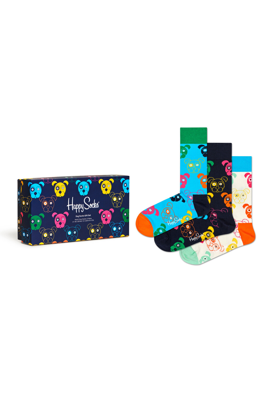 Носки Happy Socks 3 Pack Mixed Dog Socks Gift Set, цвет multi_coloured
Носки Happy Socks 3 Pack Mixed Dog Socks Gift Set, цвет multi_coloured