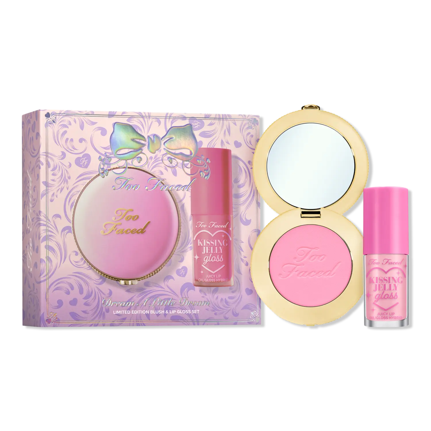 Румяна Dream A Little Dream Blush & Lip Gloss Set Too Faced
Румяна Dream A Little Dream Blush & Lip Gloss Set Too Faced