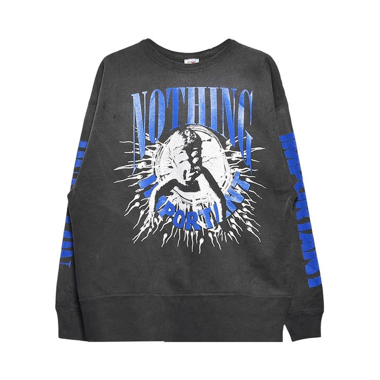 Футболка SAINT Mxxxxxx x Kosuke Kawamura Nothing Important Long-Sleeve Tee, Black
Футболка SAINT Mxxxxxx x Kosuke Kawamura Nothing Important Long-Sleeve Tee, Black