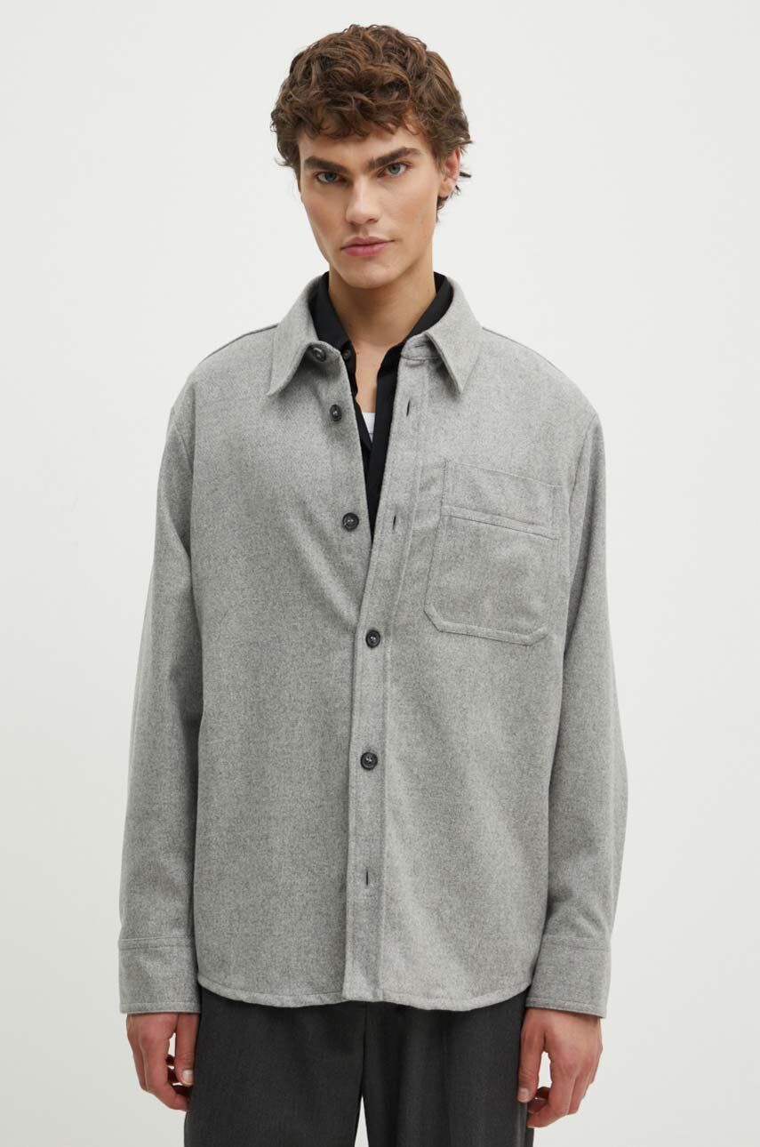 Шерстяная рубашка Basile Brodee Poitrine Surchemise A.P.C., серый
Шерстяная рубашка Basile Brodee Poitrine Surchemise A.P.C., серый