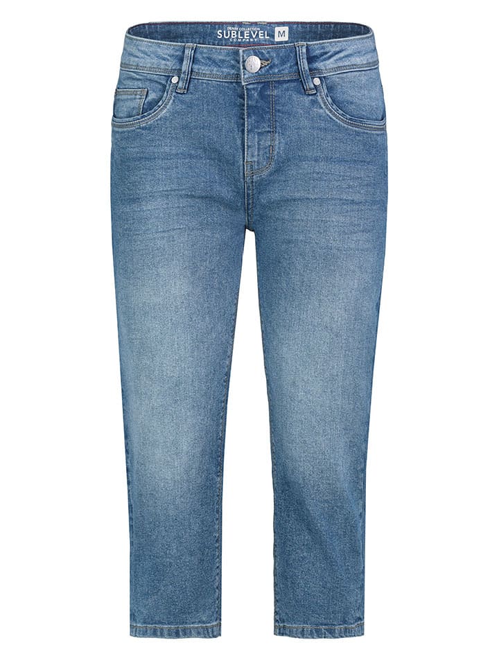 Брюки Капри Sublevel, синий
Брюки Капри Sublevel, синий