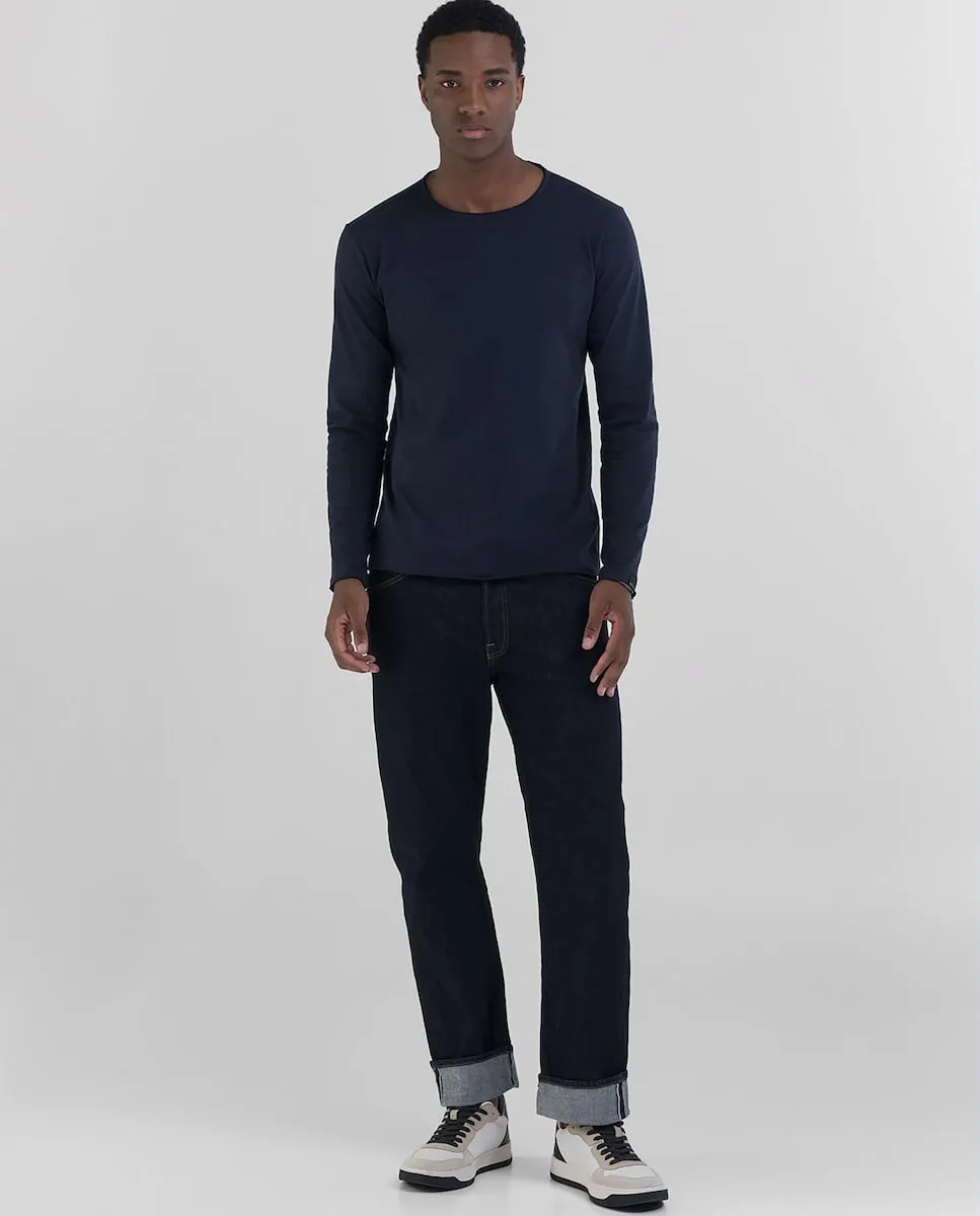 Мужская футболка с длинными рукавами и круглым вырезом Replay, тёмно-синий
Мужская футболка с длинными рукавами и круглым вырезом Replay, тёмно-синий