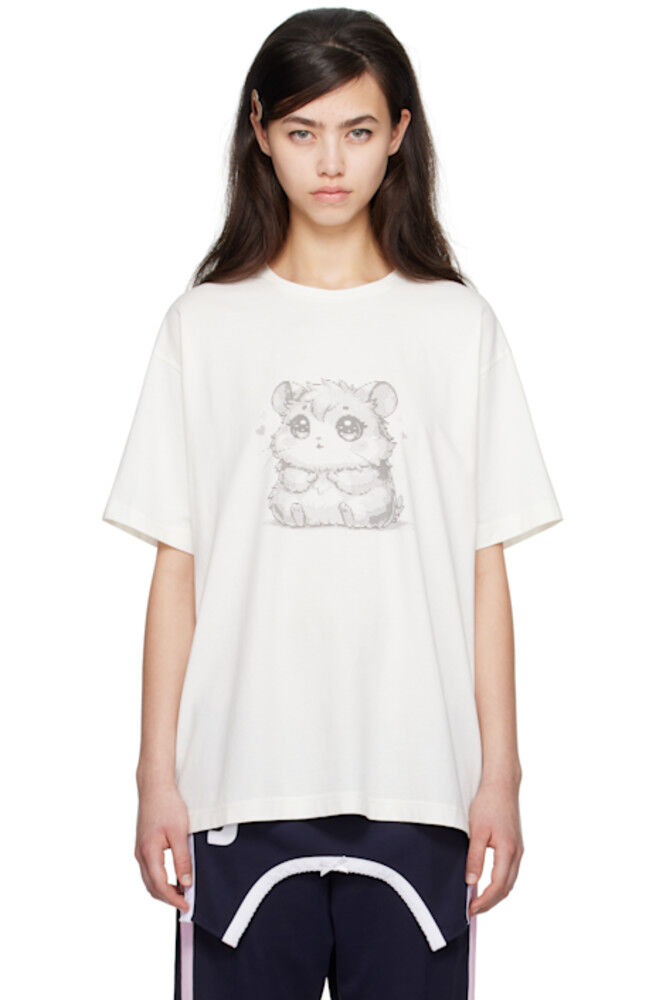 SSENSE Эксклюзивная белая футболка JennyFax Edition большого размера I'm Sorry by Petra Collins
SSENSE Эксклюзивная белая футболка JennyFax Edition большого размера I'm Sorry by Petra Collins