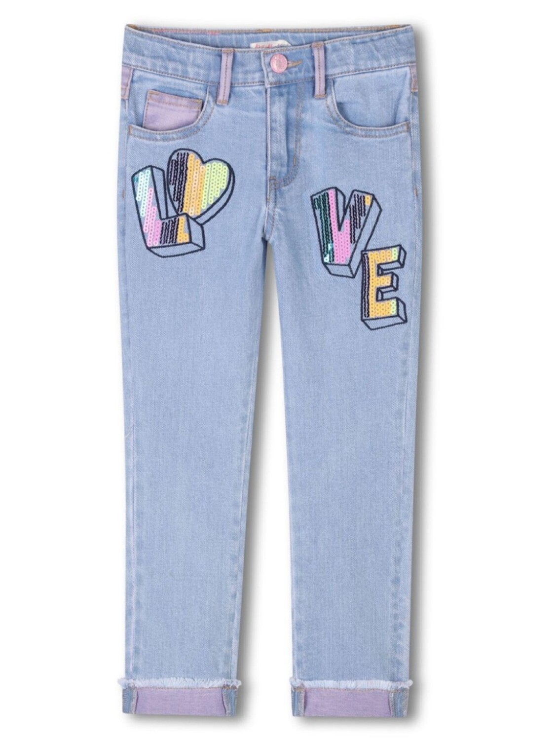 Джинсы с вышивкой «любовь» Billieblush, синий
Джинсы с вышивкой «любовь» Billieblush, синий