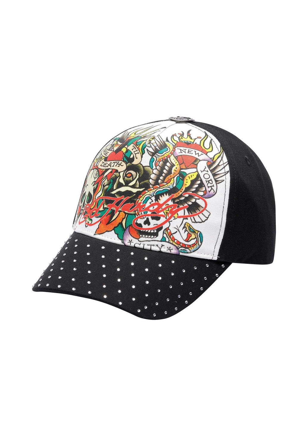 Бейсболка UNISEX TRUE TIL DEATH EMBELLISHED TRUCKER Ed Hardy, черный
Бейсболка UNISEX TRUE TIL DEATH EMBELLISHED TRUCKER Ed Hardy, черный