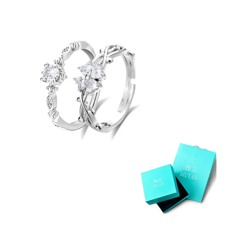 Кольцо из циркониевого сплава для женщин Alloy Zircon Muyan, Bestie Couple Rings
Кольцо из циркониевого сплава для женщин Alloy Zircon Muyan, Bestie Couple Rings