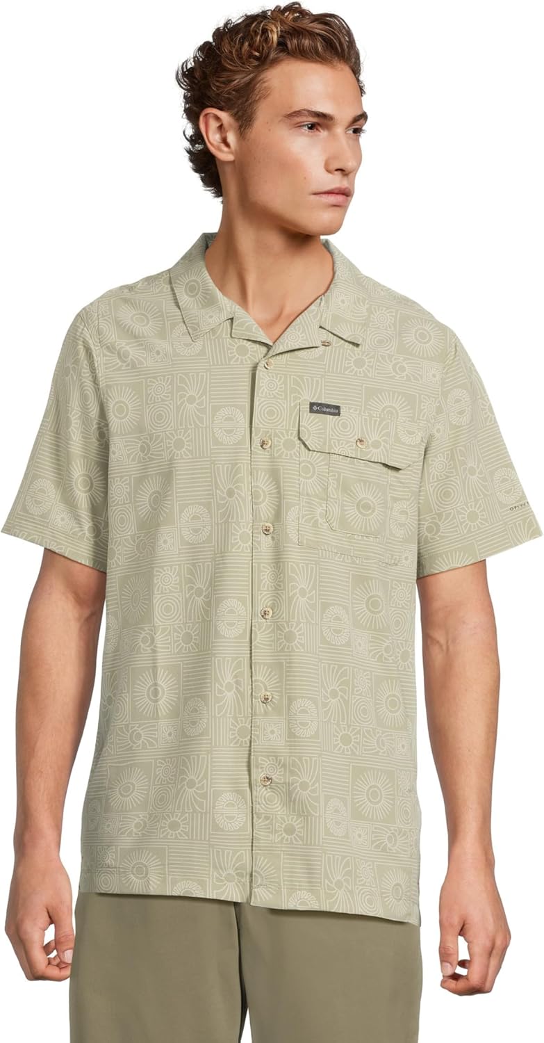 Columbia мужская рубашка Tech Trail Utility Printed Woven с коротким рукавом, Safari Blazing Trails
Columbia мужская рубашка Tech Trail Utility Printed Woven с коротким рукавом, Safari Blazing Trails