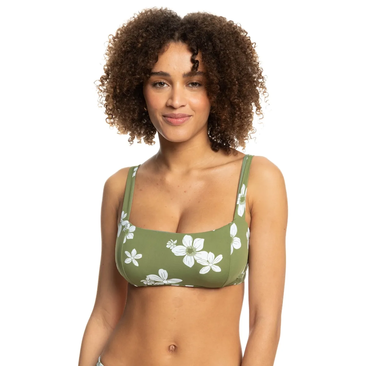 Женский топ для бикини в стиле ретро Roxy, зеленый
Женский топ для бикини в стиле ретро Roxy, зеленый