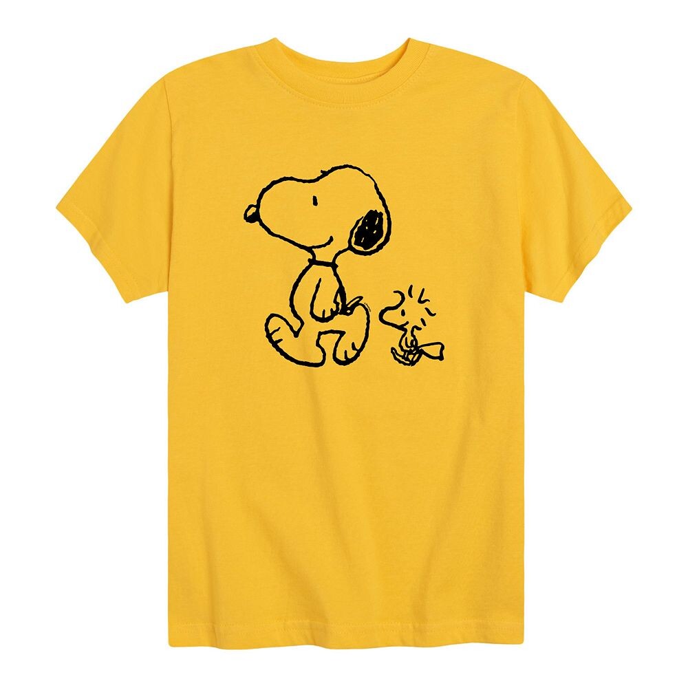 Футболка Peanuts Snoopy для мальчиков 8–20 лет с рисунком Woodstock Licensed Character, желтый
Футболка Peanuts Snoopy для мальчиков 8–20 лет с рисунком Woodstock Licensed Character, желтый