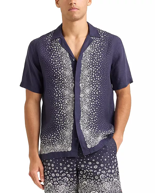 Рубашка с растением Майтан Orlebar Brown, синий
Рубашка с растением Майтан Orlebar Brown, синий