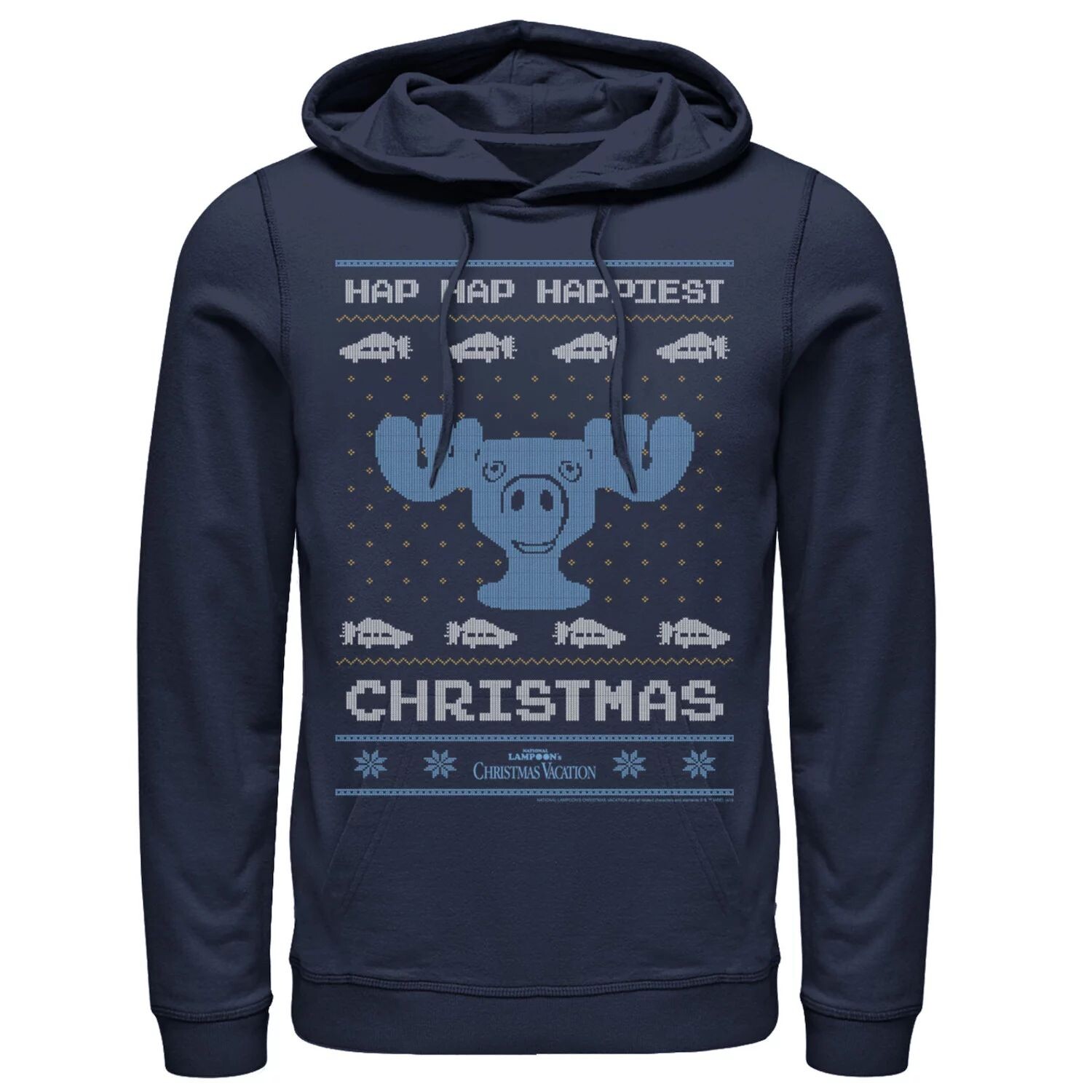Мужская толстовка с капюшоном National Lampoon's Christmas Vacation Hap Hap Happiest Ugly Hoodie Licensed Character
Мужская толстовка с капюшоном National Lampoon's Christmas Vacation Hap Hap Happiest Ugly Hoodie Licensed Character