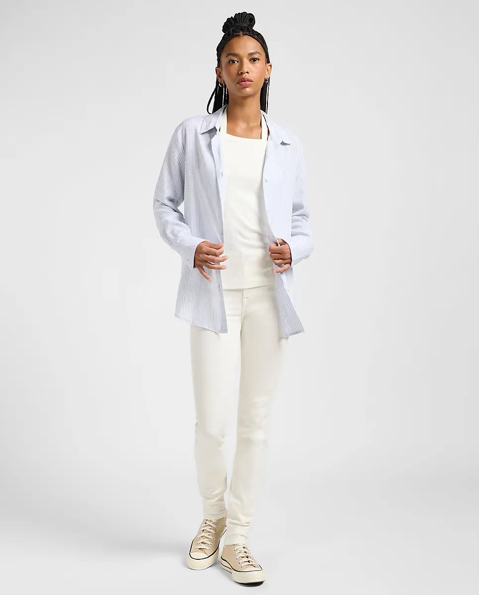 Женские узкие брюки Scarlett High с пятью карманами Lee, белый
Женские узкие брюки Scarlett High с пятью карманами Lee, белый