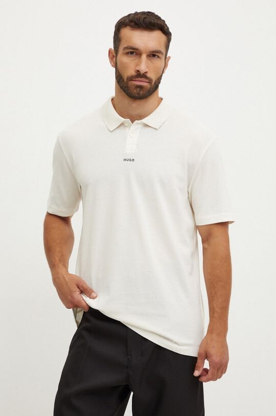Хлопковое поло Hugo, бежевый
Хлопковое поло Hugo, бежевый
