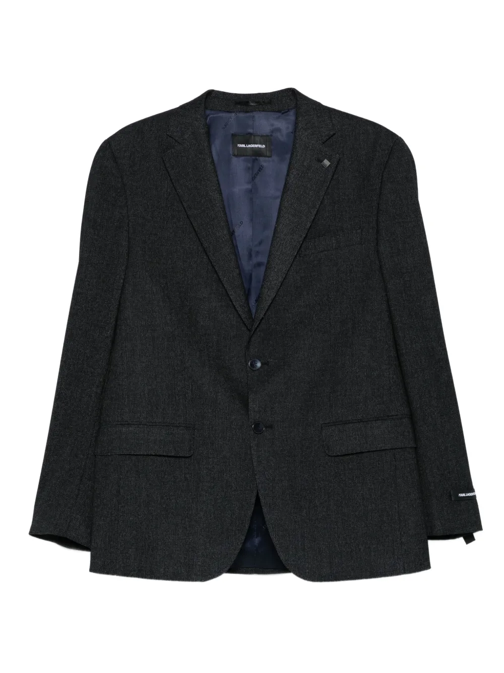 Пиджак на пуговицах Karl Lagerfeld, синий
Пиджак на пуговицах Karl Lagerfeld, синий